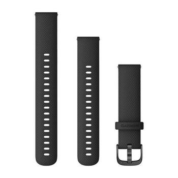 Garmin Lily 2 Silicone Watch Strap Силиконовый ремешок для часов Garmin Lily 2 / чёрный (010-13302-02)