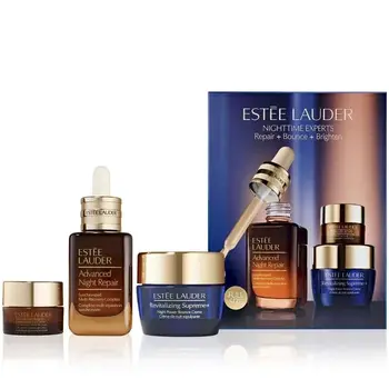 Estee Lauder Nighttime Experts Repair + Bounce + Brighten Набор для ухода за лицом 30 ml + 15 ml + 15 ml (887167793316)