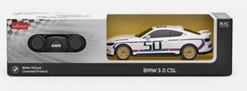 Rastar BMW 3.0 CSL Radiovadāma Rotaļu Automašīna 1:24 (6930751324046)