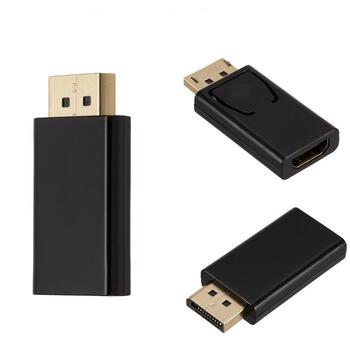 RoGer DisplayPort to HDMI Adapter 1080p@60Hz (RO-DP2HDMI1080-BK)