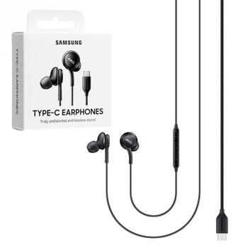 Samsung EO-IC100BBEGEU AKG USB-C Stereo Handsfree Гарнитура для устройств с USB-C / чёрный (retail) (EO-IC100BBEGEU)