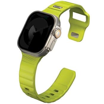 UniqStride FKM Rubber Ремешок для Apple Watch 42/44/45/49mm (UNIQ-49MM-STRILGRN)