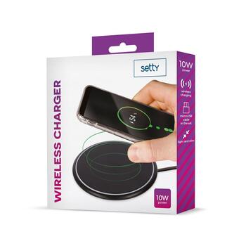 Setty Беспроводное Зарядное Устройство 10W (GSM103949)
