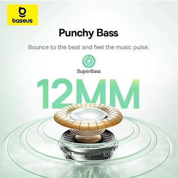 Baseus Bass BF1 NC In-Ear True Wireless Earphones Беспроводные внутриканальные наушники / синий (A0010706)