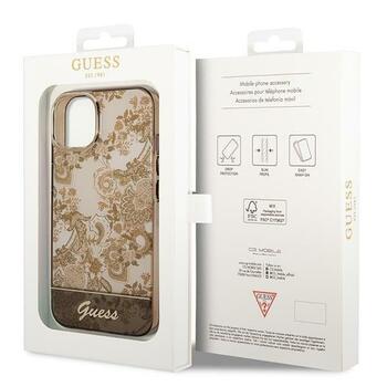 Guess GUHCP14MHGPLHC Porcelain Collection Aizsargapvalks priekš iPhone 14 Plus / 15 Plus 6.7