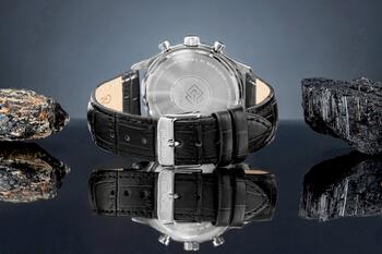 Giewont Мужские часы Chronograph Sapphire GW6310-A3 / чёрно-синий (GW6310-A3)