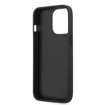 Guess PU 4G Metal Logo Case Защитный чехол для iPhone 13 Pro Max / серый (GUHCP13X4GMGGR)