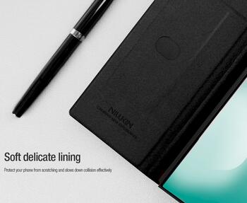 Nillkin Qin Book PRO Pen Slot Case Защитный чехол с отделением для стилуса для Samsung Galaxy Z Fold 7 / чёрный (57983126247)