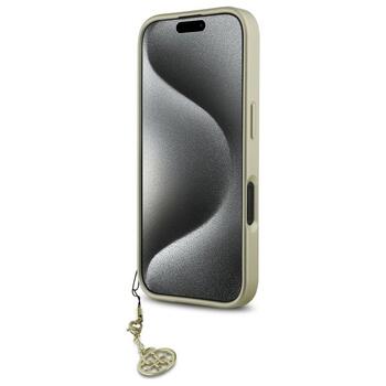 Guess GUHCP16SGF4GGR Hardcase 4G Charms Collection Aizsargapvalks priekš iPhone 16 6.1