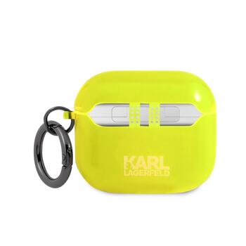 Karl Lagerfeld KLA3UCHFY Защитный чехол для AirPods 3 / жёлтый (KLA3UCHFY)