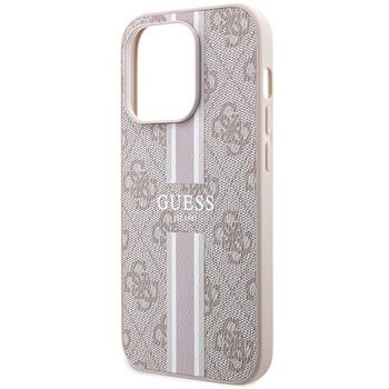 Guess GUHMP15LP4RPSP Hardcase 4G Printed Stripes MagSafe Защитный чехол для iPhone 15 Pro 6.1