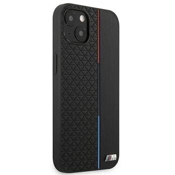 BMW Коллекция M BMHCP13STRTBK Back Case Кожанный Чехол для телефона Apple iPhone 13 Mini (BMHCP13STRTBK)