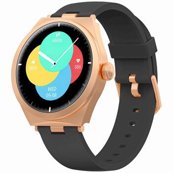 Smartwatch Gravity Смарт-часы GT25-3 / розовое золото/чёрный (GT25-3)