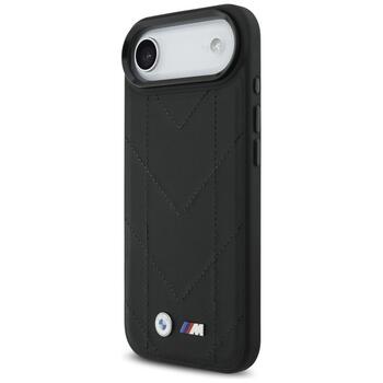 BMW M Quilted Logo MagSafe Case Защитный Чехол для Apple iPhone 17 AIr (BMHMP17M25PSECHK)