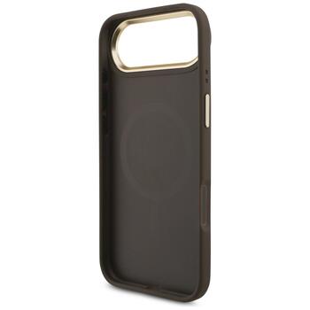Guess 4G Strass Logo MagSafe Защитный чехол для iPhone Air / коричневый (GUHMP17MP4GRMDEW)