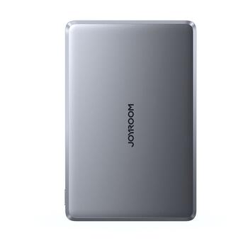Joyroom JR-PBM08 Power Bank Magnetic Wireless Charging MagSafe Зарядная батарея 20W C+Lightning PD 20W 5000mAh с кабелем Type-C - Type-C / серый (JR-PBM08-GRY)