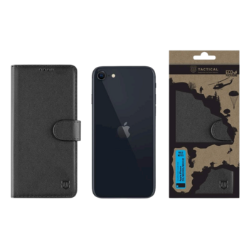 Tactical Field Notes Aizsargapvalks priekš Apple iPhone 7/8/SE2020/SE2022 / melns (TA-57983106167)