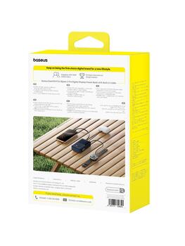 Baseus EnerFill FC51 Bipow 2 Pro Power Bank Портативный аккумулятор 22.5W 30000mAh / космический чёрный (E0028100)