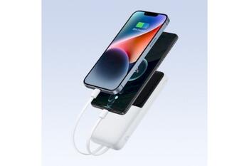 Baseus Lipow Портативный аккумулятор 10000 mAh 22.5W / белый (6932172679323)