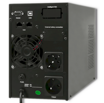 Qoltec 5264 Pure Sine Wave ИБП / 1kVA / 800W / AVR / LCD (5264)