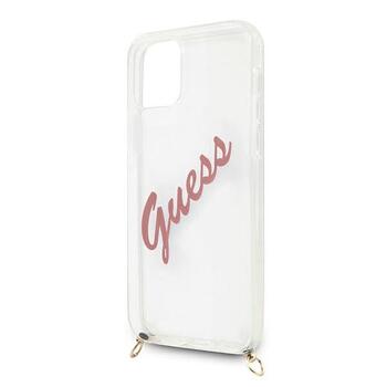 Guess GUHCP12SCRTVSPI Script Vintage Aizsargapvalks priekš iPhone 12 mini 5,4