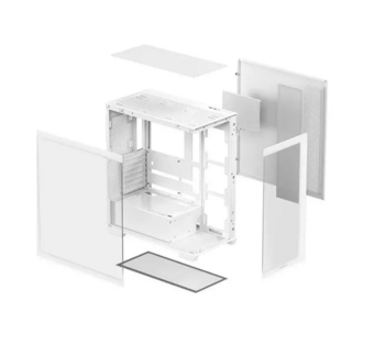 DeepCool CG580 WH Datora korpuss (R-CG580-WHNDA0-G-1)