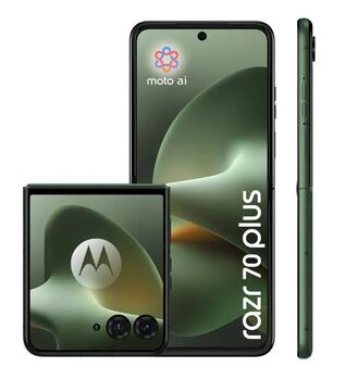 Motorola Razr 70 Plus Мобильный телефон 12GB / 512GB Mountain View Green (PBCF0004SE)