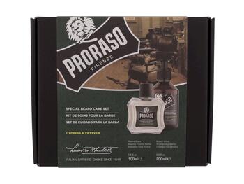 PRORASO Cypress & Vetyver Special Beard Care Set Шампунь для бороды 200ml (8004395007370)