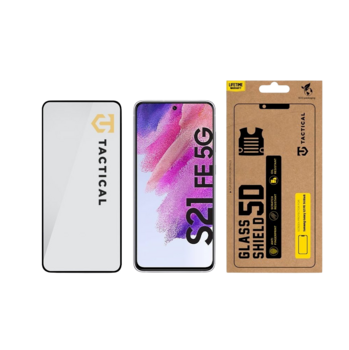 Tactical Glass Shield 5D Защитное стекло для Samsung Galaxy S21 FE 5G / чёрный (TA-57983104904)