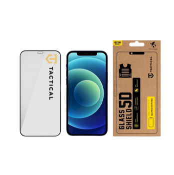 Tactical Glass Shield 5D Защитное стекло для Apple iPhone 12 Pro / чёрный (TA-2454061)