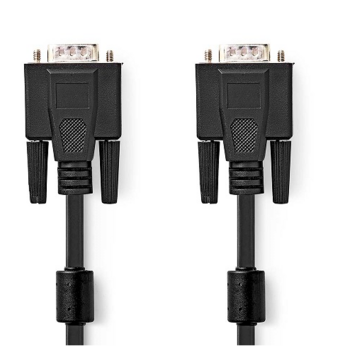Nedis Signāla Pārveidotājs no VGA (M) uz VGA (M) 20m Melns (CCGP59000BK200)