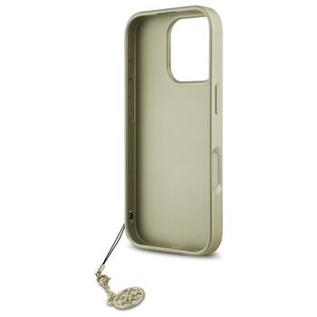 Guess GUHCP16XGF4GGR Hardcase 4G Charms Collection Aizsargapvalks priekš iPhone 16 Pro Max 6.9