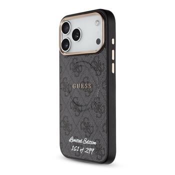 Guess PU 4G MagSafe Strap Limited Edition of 299 Case Чехол для Apple iPhone 17 Pro Max (GUHMP17XP4GREGSLK)