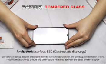 Swissten Raptor Diamond Ultra Full Face Tempered Glass Защитное стекло для экрана Ulefone Armor 17Pro (84501791)