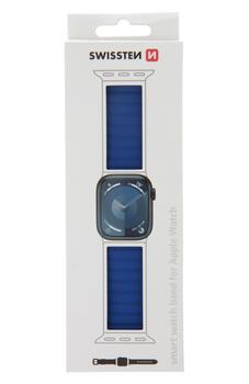 Swissten Силиконовый Магнитный Pемешок для Apple Watch 42 / 44 / 45 / 49 mm (46000514)