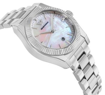 Emporio Armani AR11689 Sieviešu Pulkstenis 32mm Silver Dial Stainless Steel Bracelet (4064092357776)