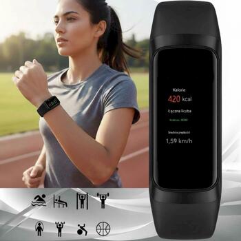 Smartband Gravity GT40-1 Смарт-браслет / чёрный (GT40-1)