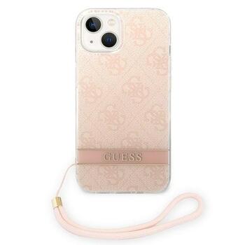 Guess GUOHCP14MH4STP Hardcase 4G Print Strap Защитный чехол для iPhone 14 Plus / 15 Plus 6.7