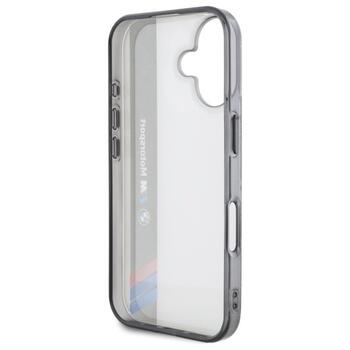 BMW Motorsport IML Vertical Stripe Защитный Чехол для Apple iPhone 16 (BMHCP16S23HTFEG)