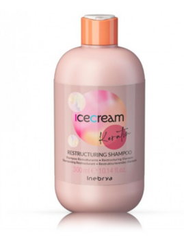 Inebrya Ice Cream Keratin Restructuring Шампунь 300 ml (8008277263090)