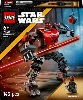 LEGO 75411 STAR WARS Darth Maul Mech Robots Konstruktors 6+ (75411)