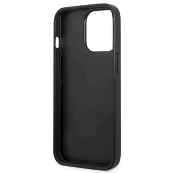 Karl Lagerfeld KLHCP13XSFMP2DG Saffiano Plaque Hardcase Aizsargapvalks priekš iPhone 13 Pro Max 6,7