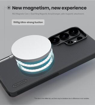 Nillkin Super Frosted PRO Magnetic Back Cover Защитный чехол для Samsung Galaxy S26 Ultra / чёрный (57983129430)