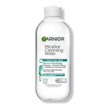 Garnier Micellar Water 2in1 Salicylic Мицеллярная вода 2 в 1 400 ml (3600542661737)