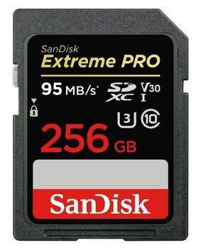 SanDisk Extreme PRO 256GB microSDXC RescuePRO Deluxe Atmiņas karte (SDSDXXD-256G-GN4INM)