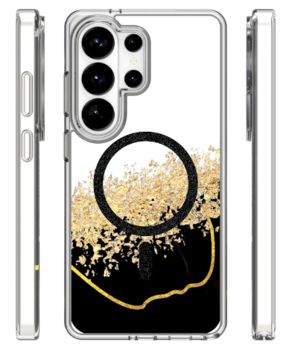 Mocco Epoxy Mag Back Case Чехол для телефона Samsung Galaxy S25 Ultra (MO-EMC-SA-S25UL-BK)