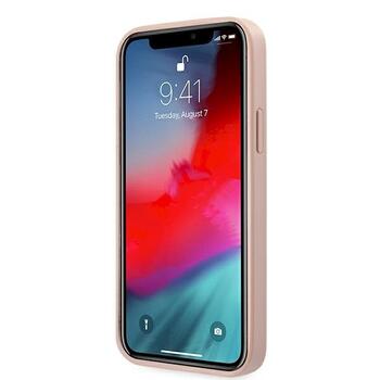 Guess GUHCP12LRSAVSRG Saffiano Vintage Script Защитный чехол для iPhone 12 Pro Max 6,7