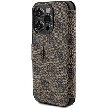 Guess GUBKP15L4GMGBR Book 4G Metal Logo Защитный чехол для iPhone 15 Pro 6.1