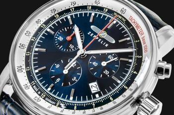 Zeppelin LZ 14 Marine Chronograph 8888‑3 Vīriešu Pulkstenis (4041338888836)