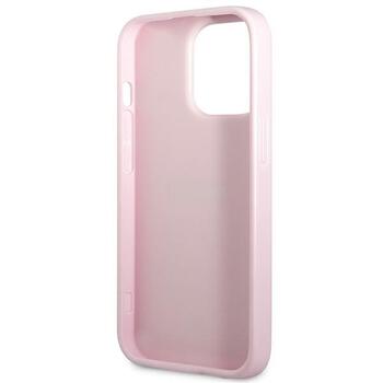 Guess GUHCP13LPSASBPU Saffiano Hot Stamp & Metal Logo Защитный чехол для iPhone 13 Pro / 13 6,1